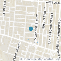 Map location of 704 W 21St St #207, Austin TX 78705