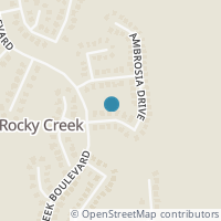 Map location of 16712 Poppy Mallow Drive, Austin, TX 78738