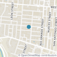 Map location of 904 W 21St St #117, Austin TX 78705
