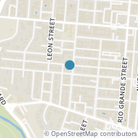 Map location of 2200 San Gabriel St 2, Austin TX 78705