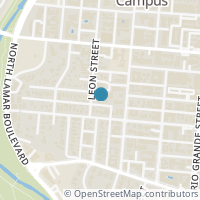 Map location of 2207 Leon Street #204, Austin, TX 78705