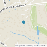 Map location of 8609 NAVIDAD Drive, Austin, TX 78735