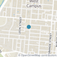 Map location of 2216 San Gabriel Street #305, Austin, TX 78705