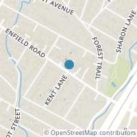 Map location of 2300 Enfield Road #206, Austin, TX 78703