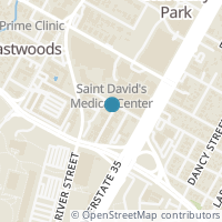 Map location of 2902 Cole St #311, Austin TX 78705