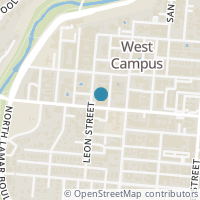 Map location of 2401 Leon Street #302, Austin, TX 78705
