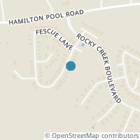 Map location of 17401 Wildrye Drive, Austin, TX 78738
