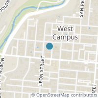 Map location of 2409 Leon Street #108, Austin, TX 78705