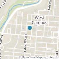 Map location of 2409 Leon St #203, Austin TX 78705