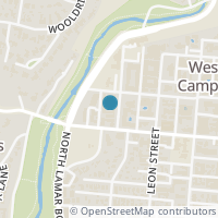 Map location of 2408 Longview Street #202, Austin, TX 78705