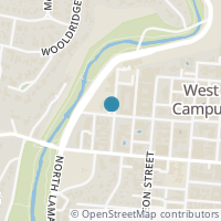 Map location of 2500 Longview Street #103, Austin, TX 78705