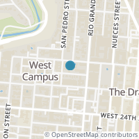 Map location of 708 Graham Place #101, Austin, TX 78705