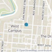 Map location of 711 W 26th Street #504, Austin, TX 78705