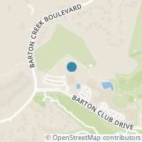 Map location of 8212 Barton Club Dr, Austin TX 78735