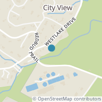 Map location of 1111 Westlake Drive, West Lake Hills, TX 78746