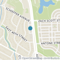 Map location of 4020 Airport Blvd #3, Austin TX 78722