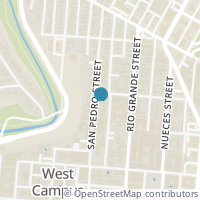 Map location of 803 W 28th Street #102, Austin, TX 78705