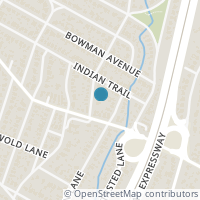 Map location of 2409 Dormarion Ln, Austin TX 78703