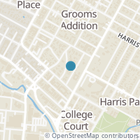 Map location of 3111 Tom Green Street #108, Austin, TX 78705