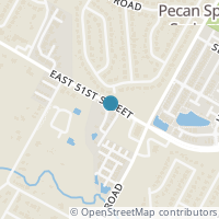 Map location of 3807 E 51st Street #6, Austin, TX 78723