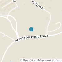 Map location of 7609 Paruline Drive, Austin, TX 78738
