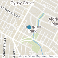 Map location of 3011 Fruth Street #101, Austin, TX 78705