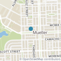 Map location of 2016 Simond Avenue #B, Austin, TX 78723