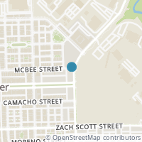 Map location of 2223 Simond Ave #C, Austin TX 78723