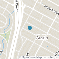 Map location of 1604 Gaston Ave, Austin TX 78703