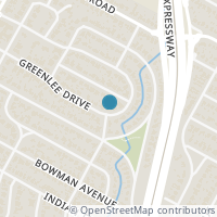 Map location of 2 Scott Cres, Austin TX 78703