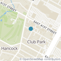 Map location of 3914 Becker Ave, Austin TX 78751
