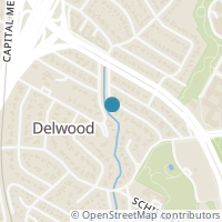 Map location of 1403 Crestwood Rd, Austin TX 78722