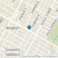 Map location of 3800 Avenue H, Austin TX 78751