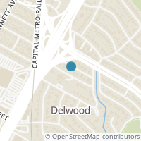Map location of 1206 Crestwood Rd, Austin TX 78722