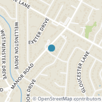 Map location of 5511 Manor Rd, Austin TX 78723