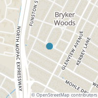 Map location of 1713 W 30th Street, Austin, TX 78703