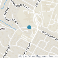 Map location of 2704 Hillview Green Lane, Austin, TX 78703