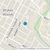 Map location of 1510 W 32Nd St, Austin TX 78703