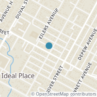 Map location of 714 E 45Th St, Austin TX 78751