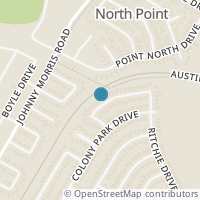 Map location of 7324 Muffin Drive, Austin, TX 78724
