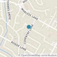 Map location of 5808 Coventry Ln, Austin TX 78723
