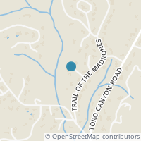 Map location of 2006 S Oak Canyon Rd, Austin TX 78746