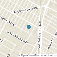 Map location of 5007 Eilers Ave, Austin TX 78751