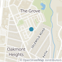 Map location of 4012 Manifest Lane, Austin, TX 78731