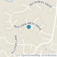 Map location of 2904 MEANDERING RIVER Court, Austin, TX 78746