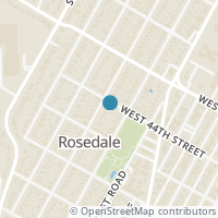 Map location of 4313 Ramsey Ave, Austin TX 78756