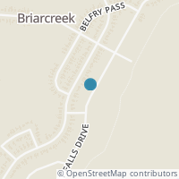 Map location of 19109 Great Falls Dr, Manor TX 78653