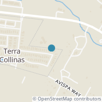 Map location of 14900 Via Del Corso Drive, Austin, TX 78738