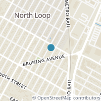 Map location of 5208 Martin Ave, Austin TX 78751