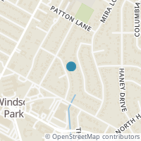 Map location of 6301 Peggy St, Austin TX 78723